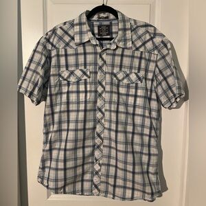H&M Button Up Checkered Shirt - Fitted